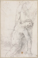 H 037
          <br/>
          Heilige Sebastiaan, halffiguur
          <br/>
          <em>Guercino (1591-1666)</em>